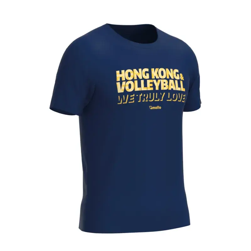 Motto | WELOVEHKVB 男子訓練衣 [藍黃]  (XS)