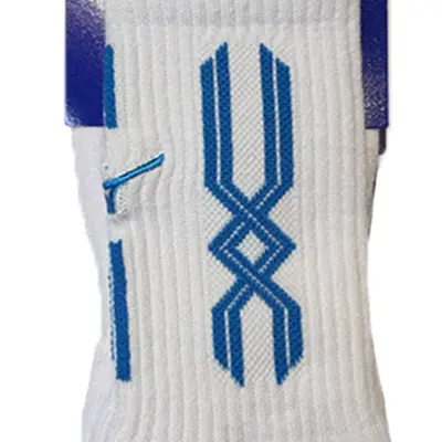 Mizuno | 運動襪 [白/天空藍] (S (22-25cm))