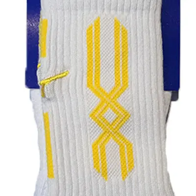 Mizuno | 運動襪 [白/黃] (S (22-25cm))