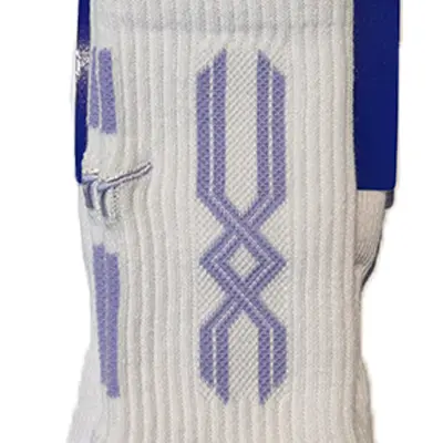 Mizuno | 運動襪 [白/粉紫] (S (22-25cm))