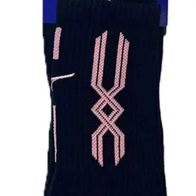 Mizuno | 運動襪 [黑/粉紅] (S (22-25cm))