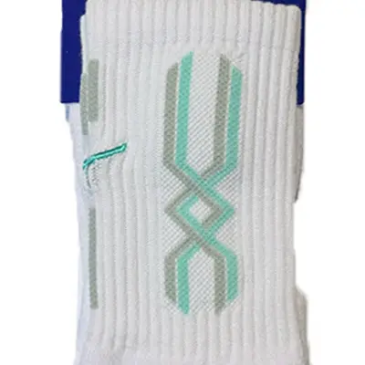 Mizuno | 運動襪 [白/灰粉綠] (S (22-25cm))