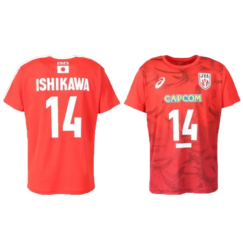 Asics | 日本男排 應援球衣2025 (14-ISHIKAWA) (M)
