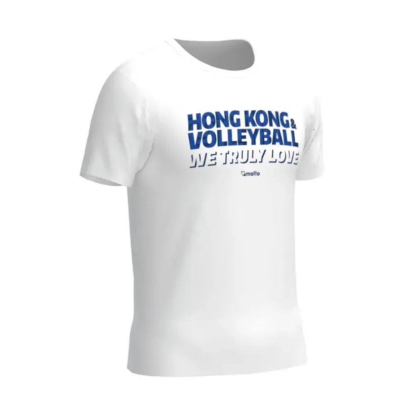 Motto | WELOVEHKVB 男子訓練衣 [白藍] (XS)