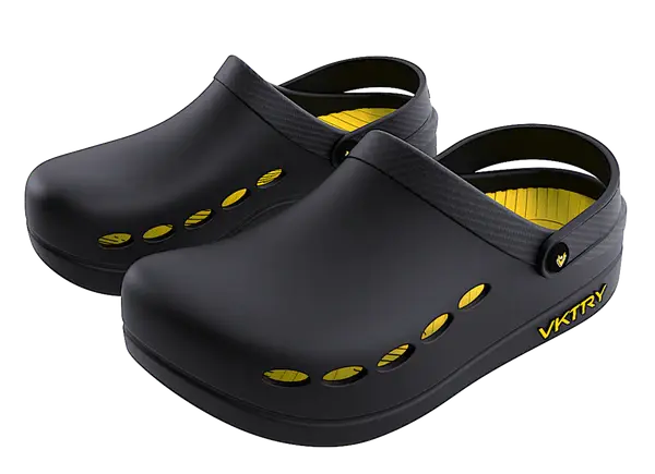 Vktry | Recovery Clog [Black] (M 5.5-6 / F 7.5-8)