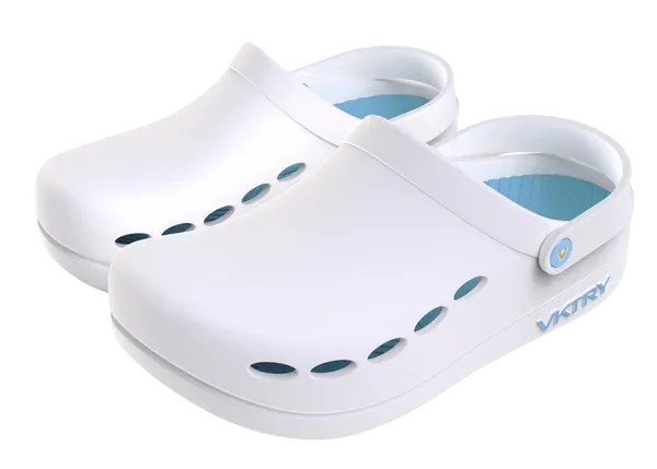 Vktry | Recovery Clog [White] (M 5.5-6 / F 7.5-8)