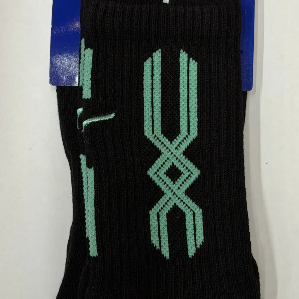 Mizuno | 運動襪 [黑/湖水綠] (S (22-25cm))